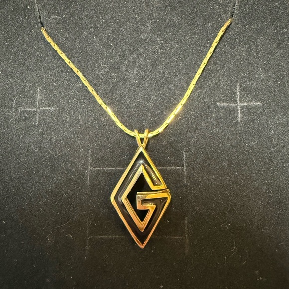 Gucci Jewelry - Vintage Gucci G Symbol Gold Tone Necklace